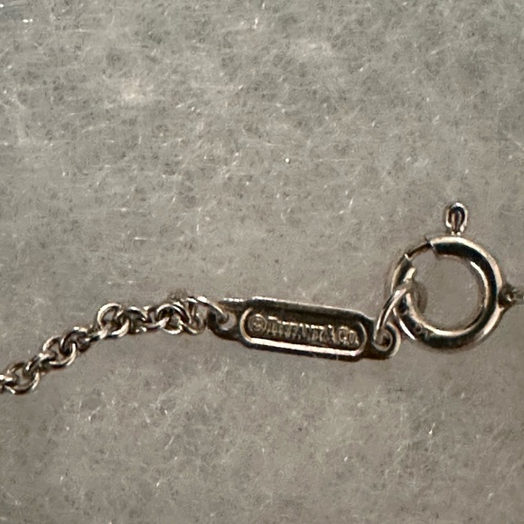 ⭐️🔥✨Tiffany & Co 1837 Collection Bar Necklace Sterling Silver 925 /size 16” - Picture 5 of 9
